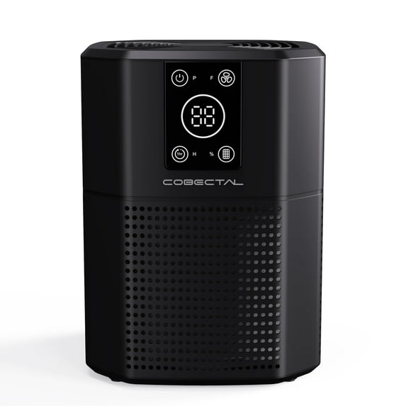 Cobectal ZQA-2000B Air Purifier with HEPA Filter for Mold, Allergies, Smoking, Portable, Covers 600 Sq.ft