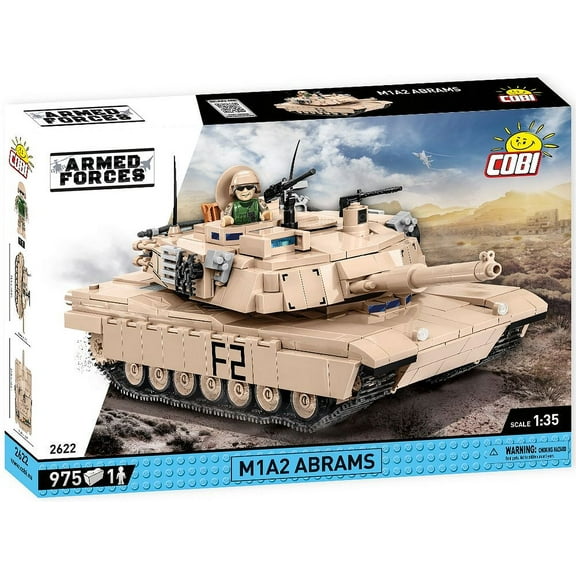 BLK ST M1A2 ABRAMS 975PC(Pack of 1)