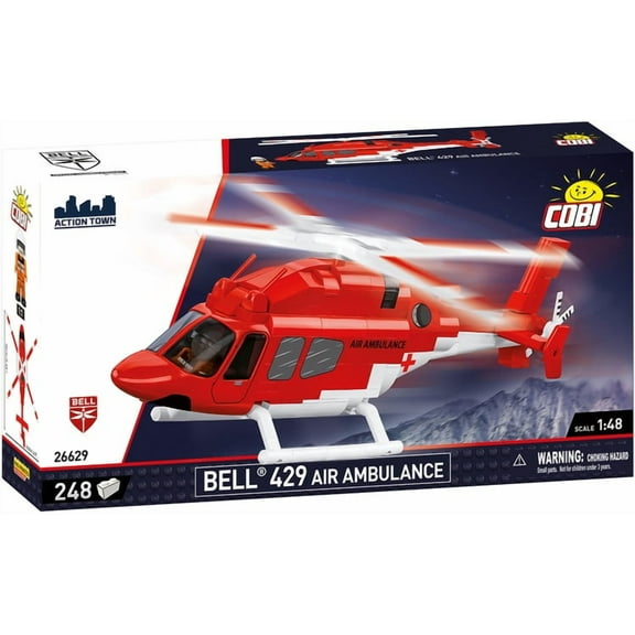 Cobi Toys #26629 Bell 429 Air Ambulance Helicopter - Brand New!