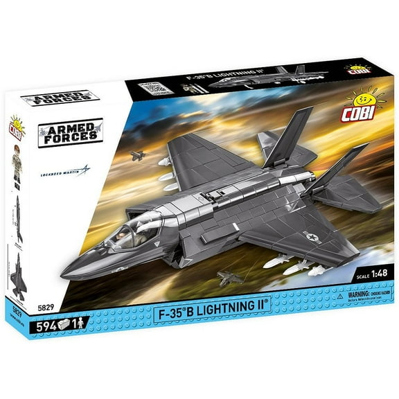 Cobi Toys 570-Piece Armed Forces F-35B Lightning II USAF
