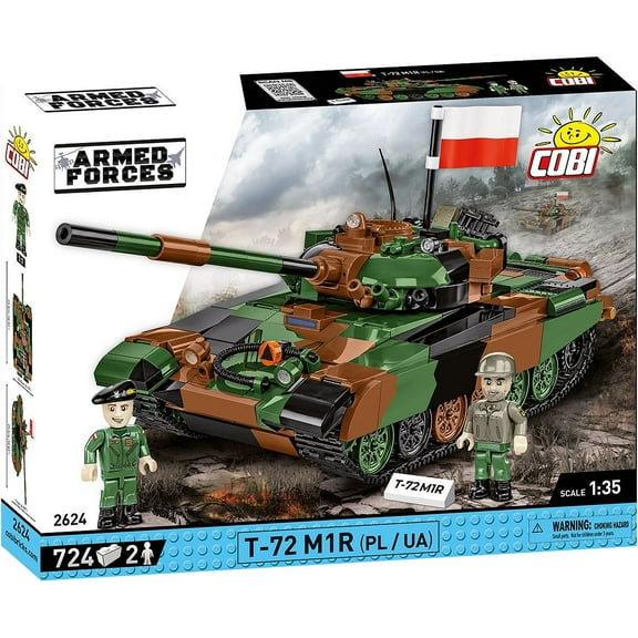 COBI Armed Forces T-72 M1R (PL/UA) Tank