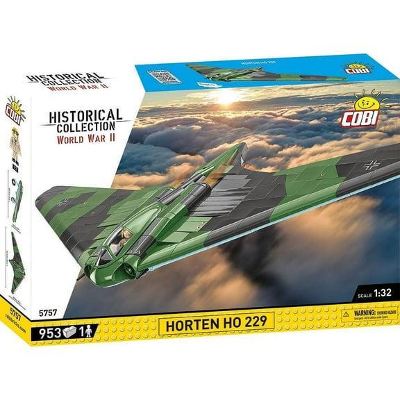 Cobi Toys 941-Piece HC WWII Horten HO 229 Plane
