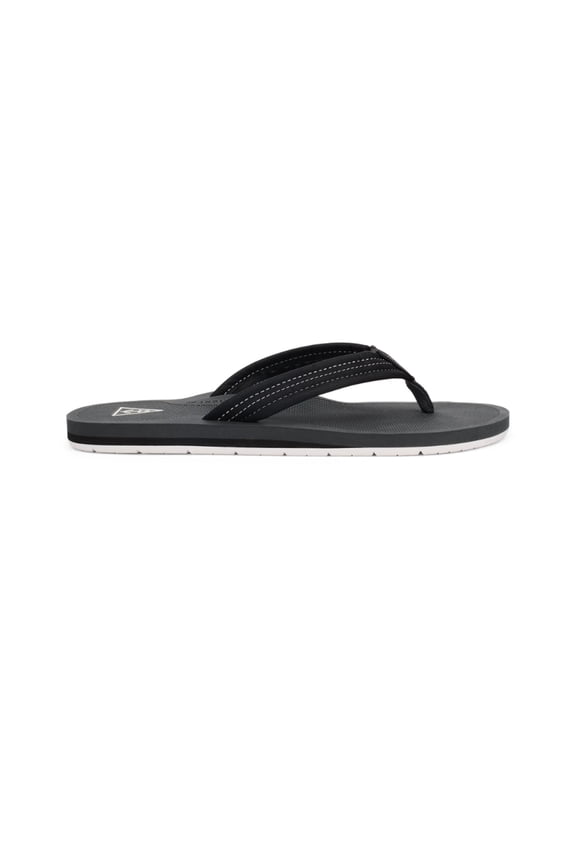 Cobian Men's Anchor Water-Friendly Synthetic Leather Sandal - Black