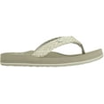 thumbnail image 1 of Cobian® Women's Braided Bounce Flip Flop, Size 6 (in Cream), 1 of 3