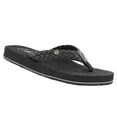 thumbnail image 1 of COBIAN Adult Female Braided Bounce Flip Flop Sandals, Color: Black, Size: 11, 1 of 6