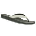 thumbnail image 1 of COBIAN Adult Female Fiesta Skinny Bounce Flip Flop Sandals, Color: White Glitter, Size: 9, 1 of 6