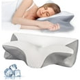 Cobio Contour Relief Pillow, 2024 Best Memory Foam Neck Pillow, Pillow