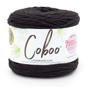 Lion Brand Coboo Coal Yarn, #3 Light/ DK Yarn, 100g/3.5oz, 241 yds/220m