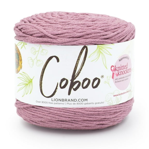 Lion Brand Coboo Plume Yarn, #3 Light/ DK Yarn, 100g/3.5oz, 241 yds/220m
