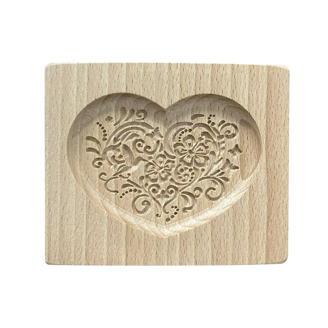 Cobowsici Cookie Molds Provences Rose Cookie Stamp Embossing Molds