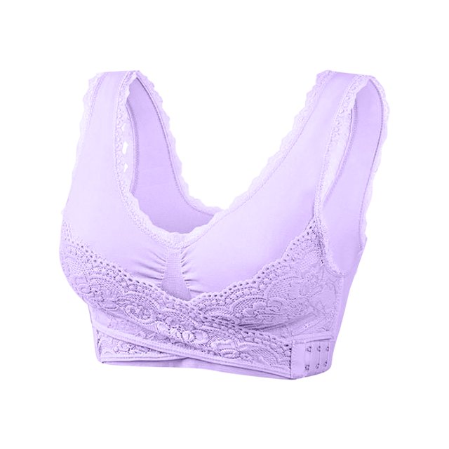 Cobowsici Lace PushUp Bra Sports Bra Without Steel Rings Sexy