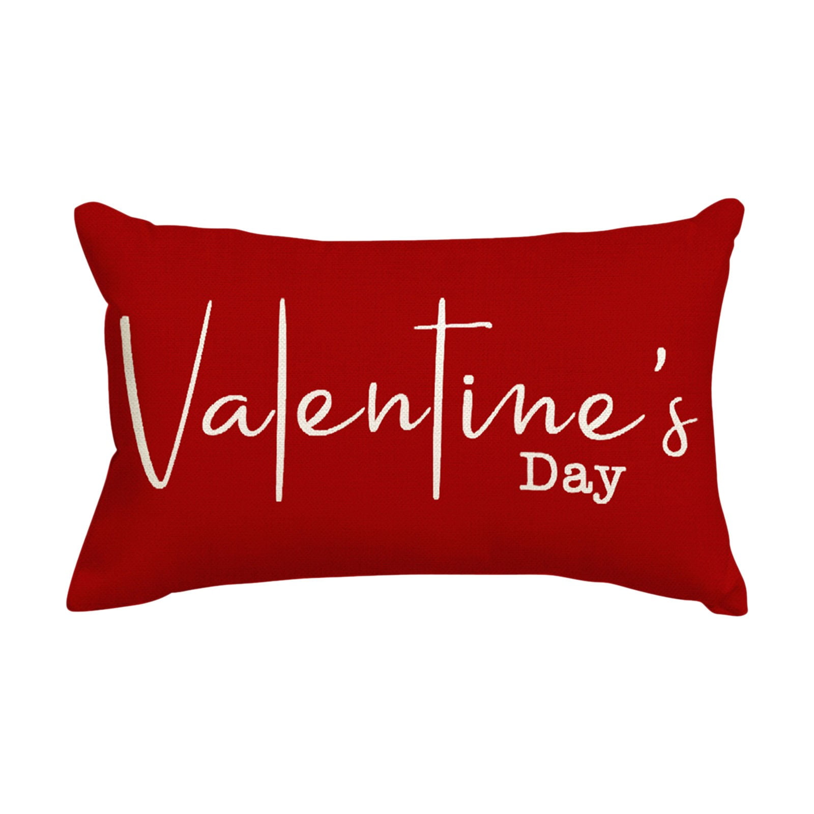 Cobowsici Valentines Day Pillow Covers 12x20 Hearts Valentines Day