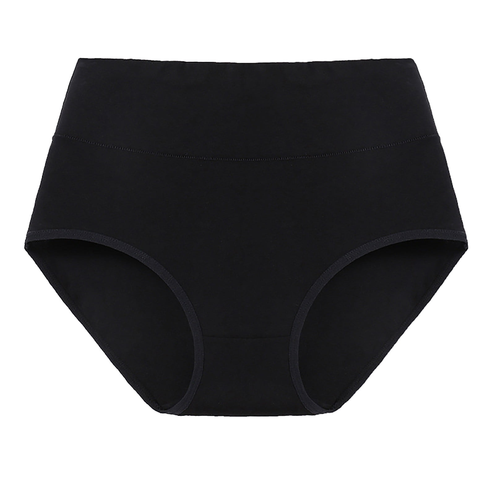 Cobowsici Women's Large Comfortable Underwear Trackless MidWaist Cotton