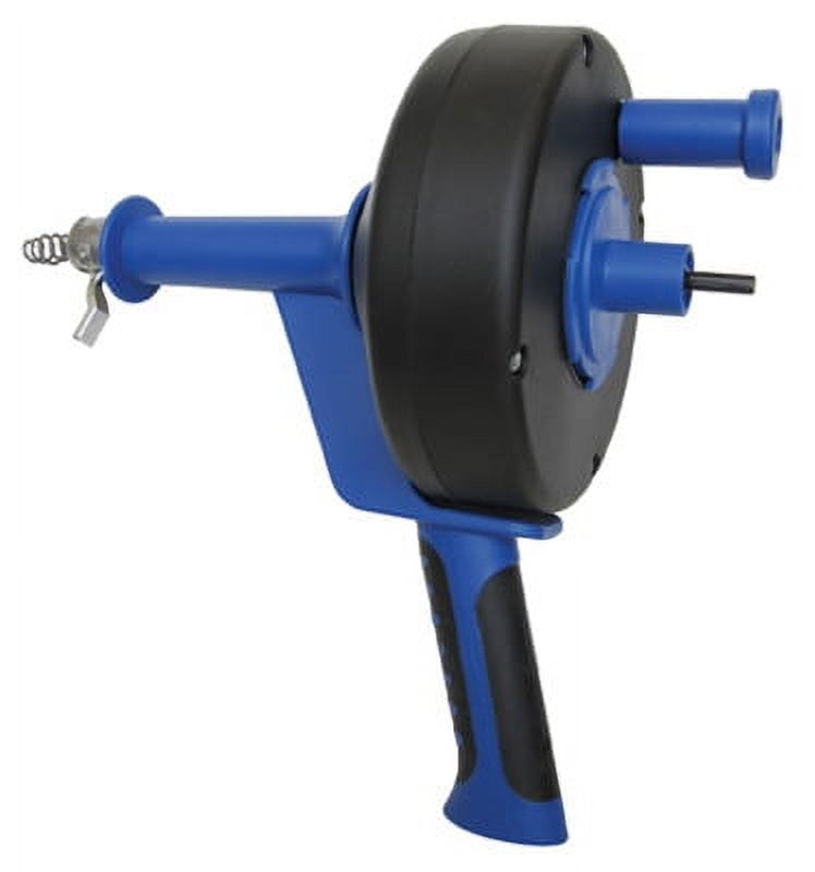 Cobra 1/4" x 25' Pistol Grip Power Drain Auger High Impact Polymer Hou