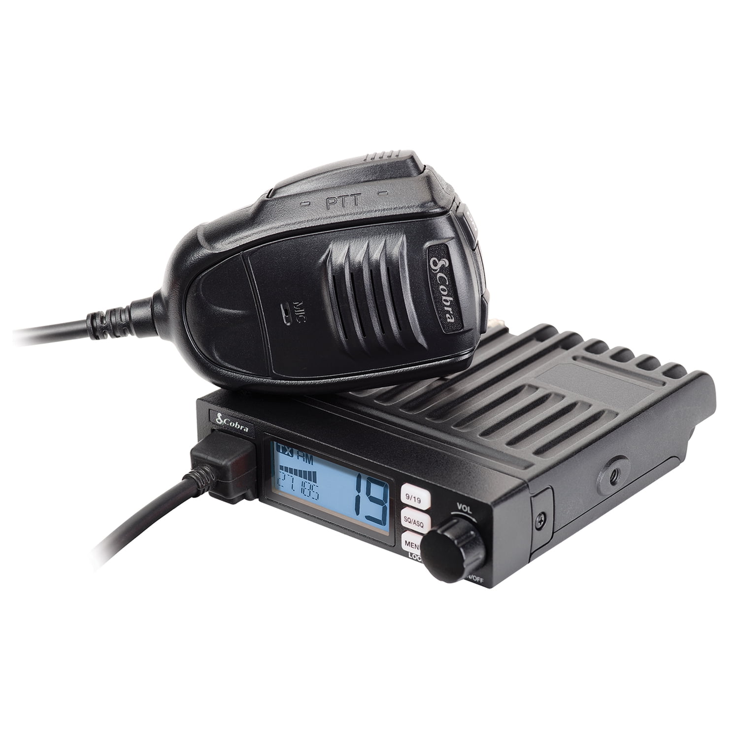 Cobra 19 Ultra V, Ultra-Compact Full Featured CB Radio, 40-Channel  Fixed-Mount (New)