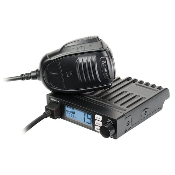 Cobra Ultra-Compact Full Featured CB Radio | 40-Channel Fixed-Mount | 19 Ultra V