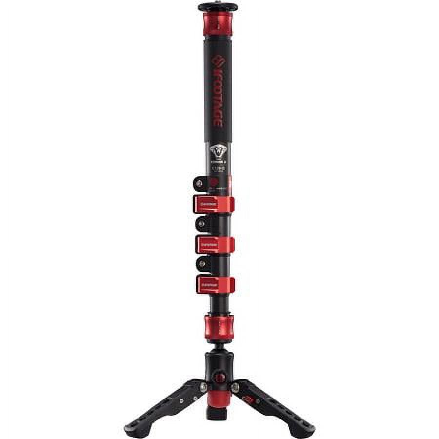 Cobra 2 C120 4 Section Carbon Fiber Monopod, 22 lbs Capacity, 47