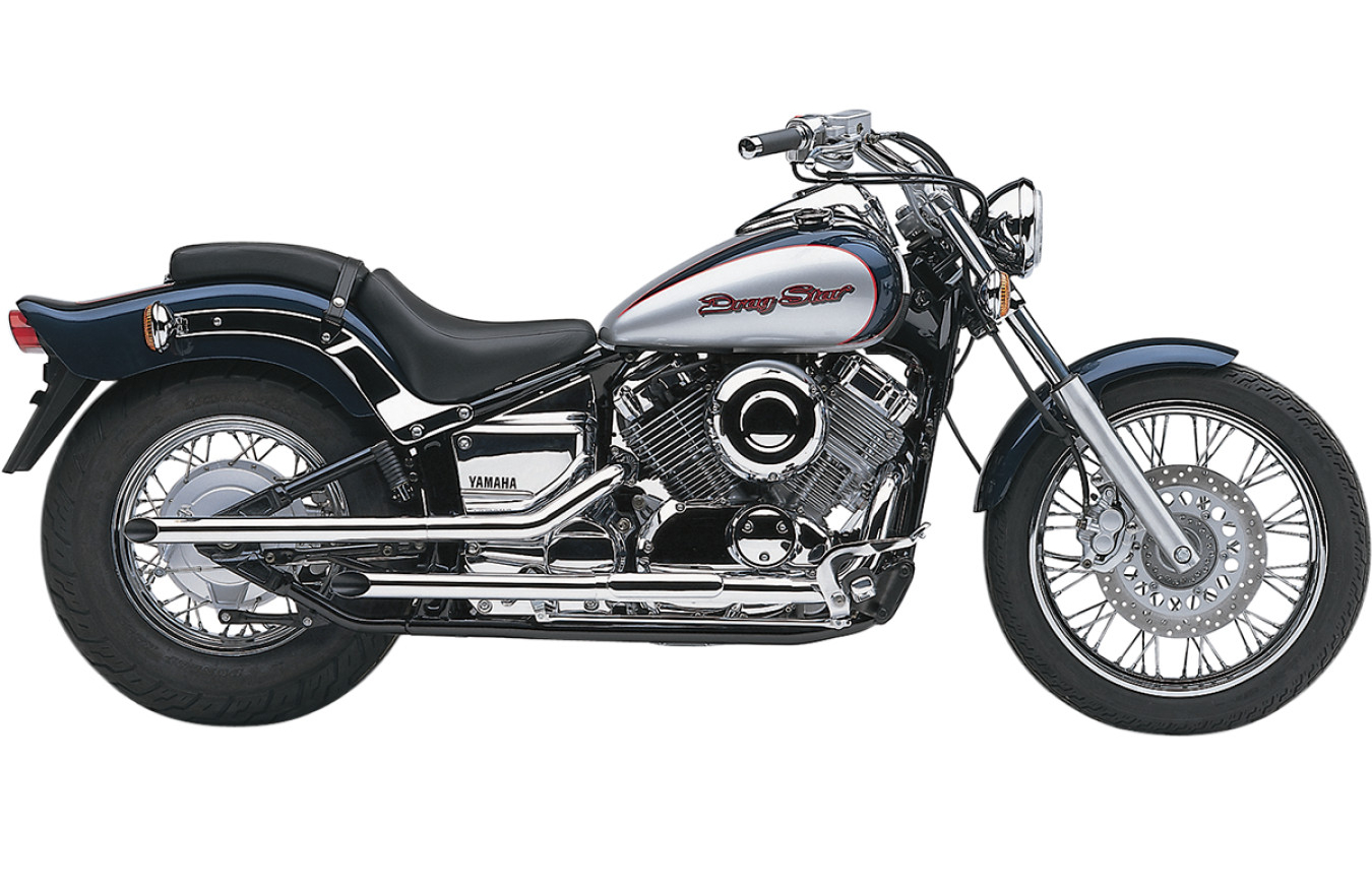 Chrome Slip-On Slash Cut Exhaust Mufflers Baffle Pipes 80-03 Harley Sportster XL