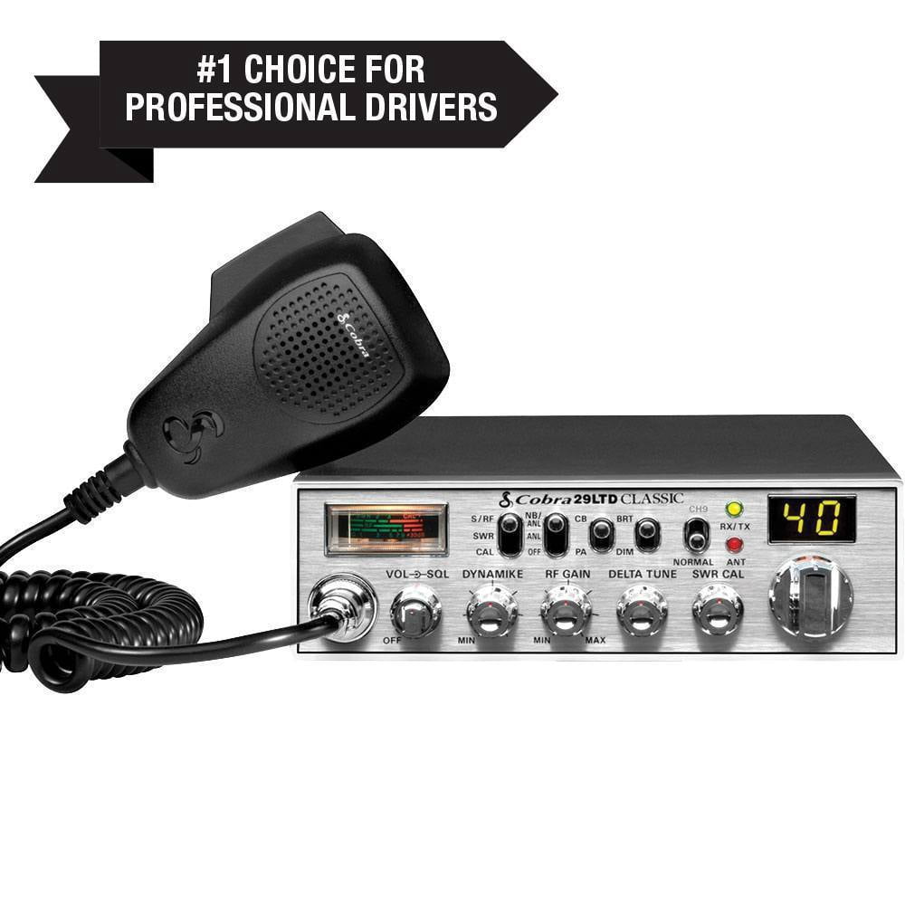 Cobra 29 LTD CB Radio, 40 channel, 4 Watt, Ant. Cal.