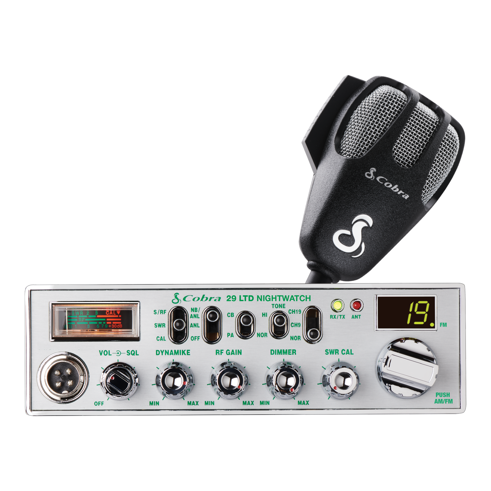 Uniden PC68LTX 40Channel CB Radio (Without SWR Meter) & BC15 Accessory