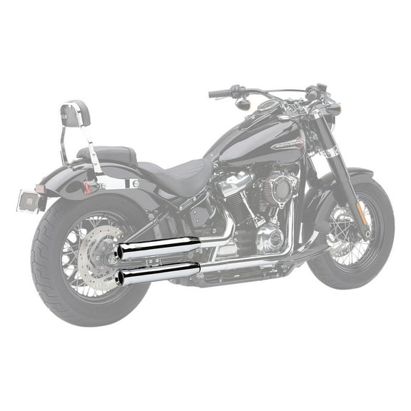Cobra 3" Neighbor Hater Chrome Slip-On Mufflers (6047)