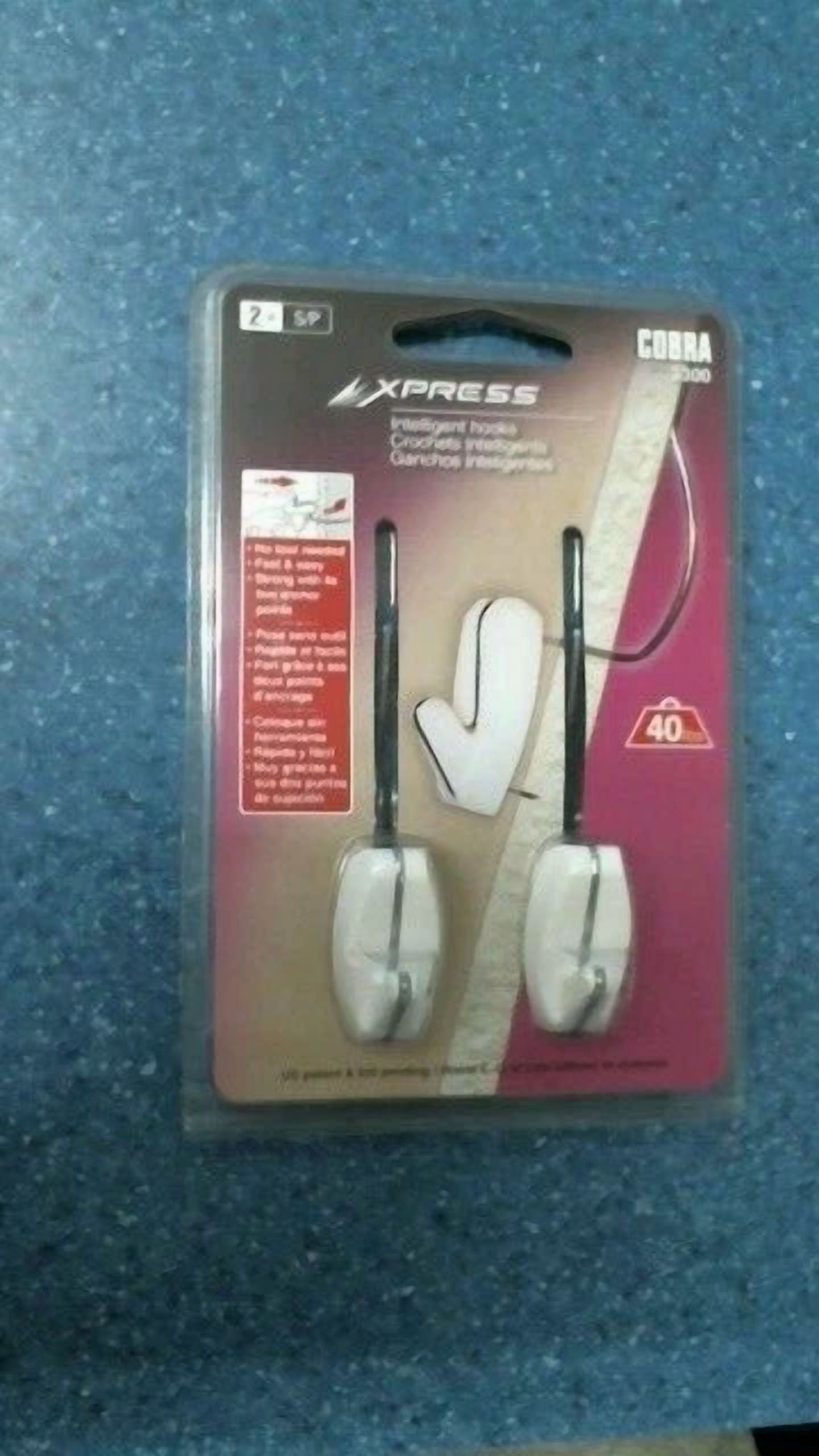 Cobra 3300 Express Intelligent Hooks 2Ct, Free Shipping