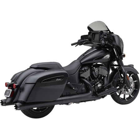 Cobra 4" Dual Cut Black Slip-On Mufflers (5206B)