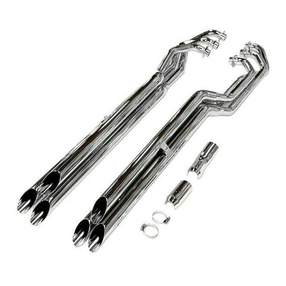 Cobra 6-into-6 Drag 2" Chrome Exhaust System (1269)