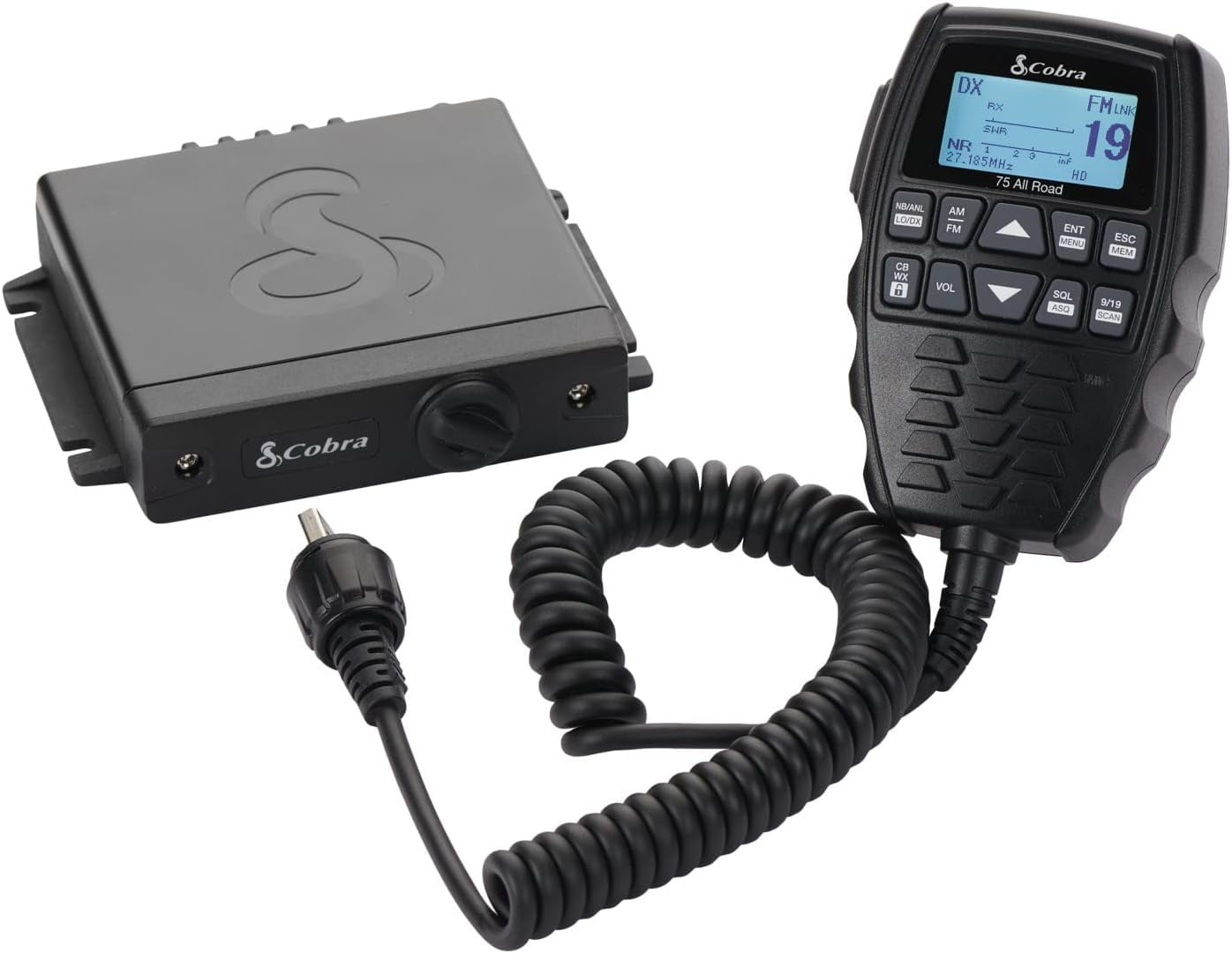 Cobra 75 All Road Wireless CB Radio - Bluetooth, AM/FM
