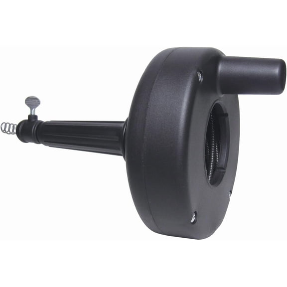 Cobra Drum Auger Cable Auger - Durable - 1/4" x 15', Black