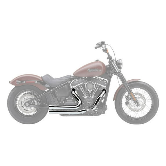 Cobra 909 2-into-2 Chrome Exhaust System (6712)