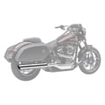 thumbnail image 1 of Cobra 909 Twins Chrome Slip-On Muffler (6520), 1 of 1