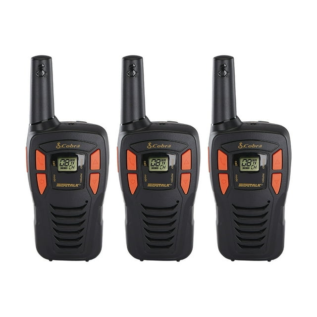 Cobra ACXT145 Compact Walkie Talkies for Adults Rechargeable