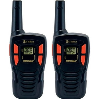 Cobra Walkie Talkies RX380 para adultos, recargable, 40 canales  preestablecidos, radio bidireccional de largo alcance de 32 millas (paquete  de 2)