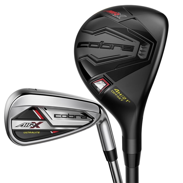 Cobra, Golf Men Air X 2 Combo Set, 4-5 Hybrid 6-PW Irons, Right  display picture 1