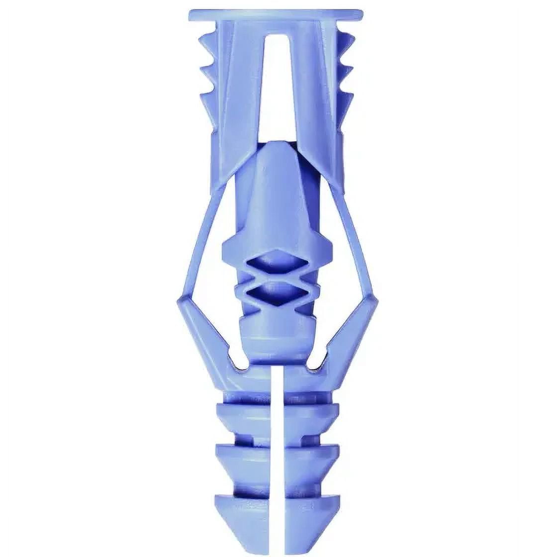 Cobra Anchors 172S Triplegrip Triple Grip Wall Anchors 10 Blue With Screws 4 Pack