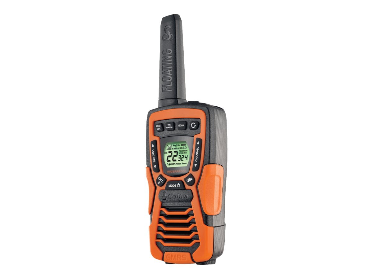 Cobra CST 1035R FLT Rugged and Floating Walkie Talkie with Rewind