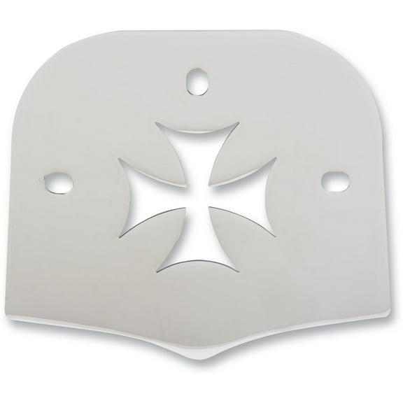 Cobra Chrome Backrest Insert for Short & Mini Square Backrests Cross (02-5063)