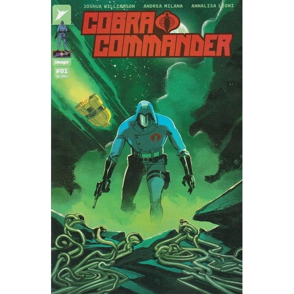 Cobra Commander #1A VF ; Image Comic Book