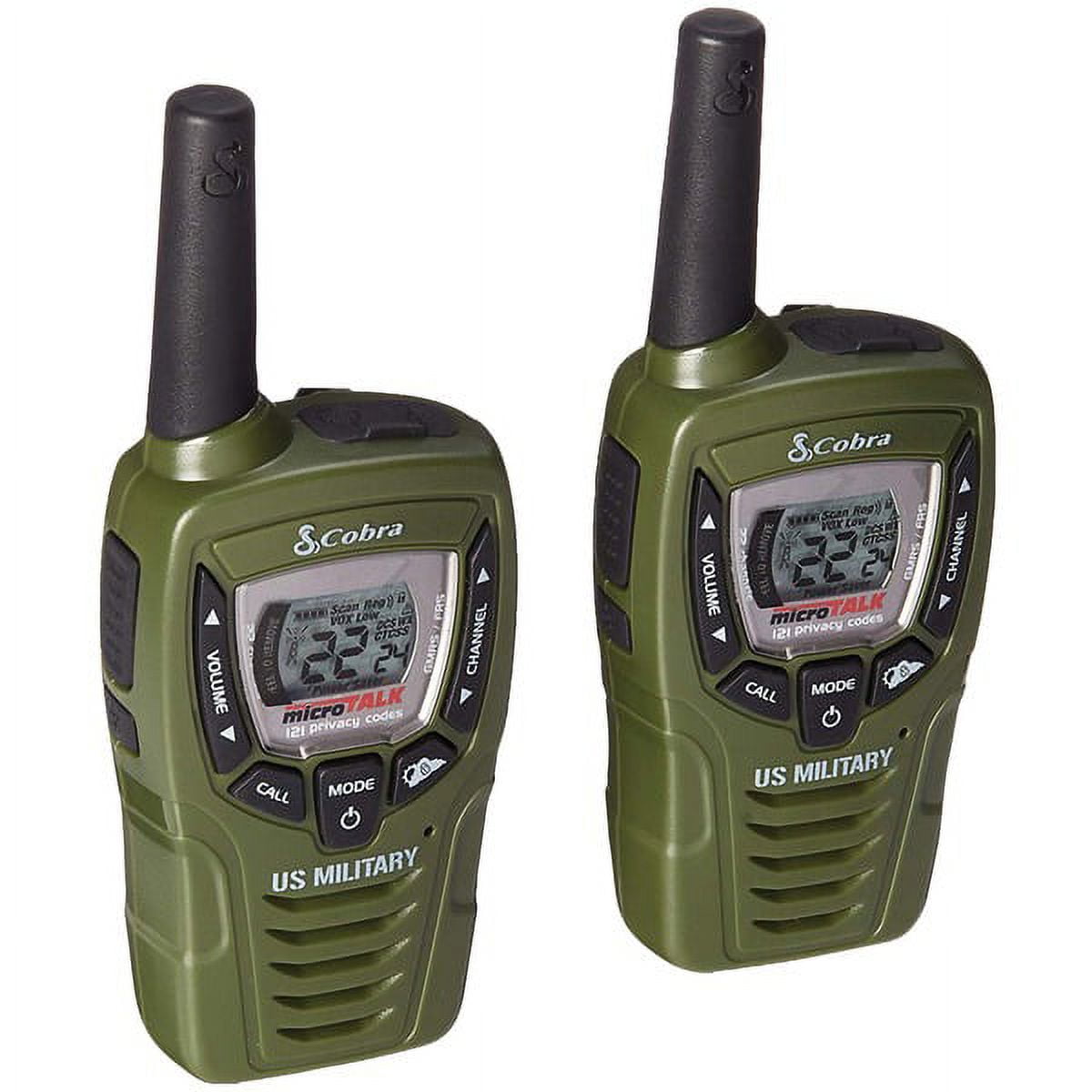 Cobra Cx398a 25-mile 2-way Radios/walkie Talkies (green)