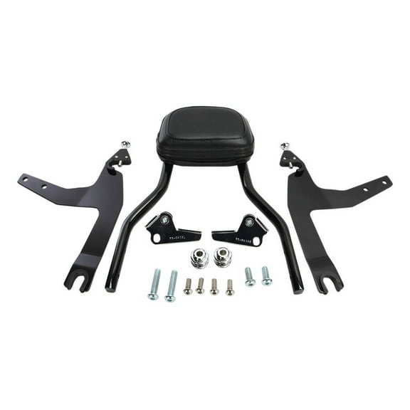Cobra Detachable 14" High Black Sissy Bar Backrest Kit (602-2002B)