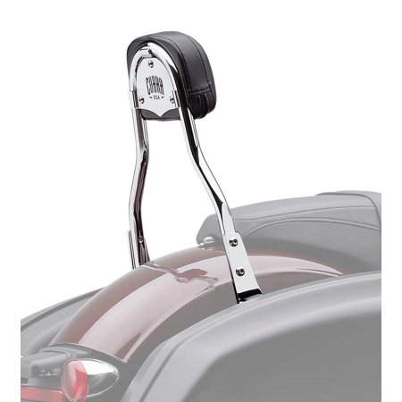 Cobra Detachable 14" High Chrome Square Pad Backrest Kit (602-2011)