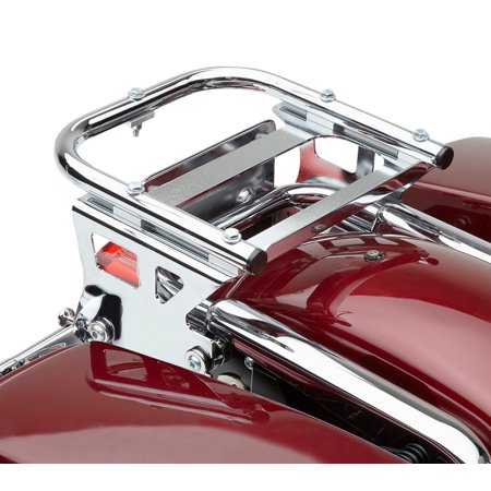 Cobra Detachable Two-Up Tour Pack Chrome Mount '97-08 Harley Baggers (602-2700)