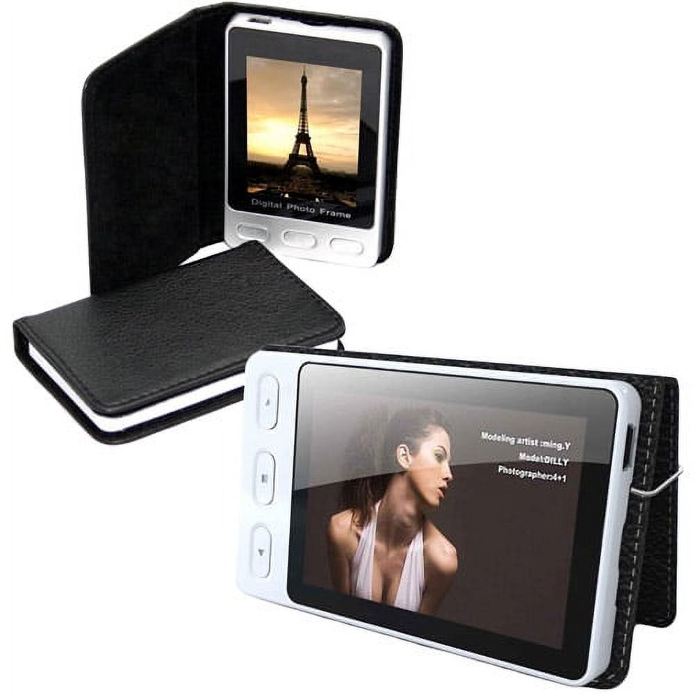 Cobra Digital 2.4" Portable Digital Photo Frame with Leather Case