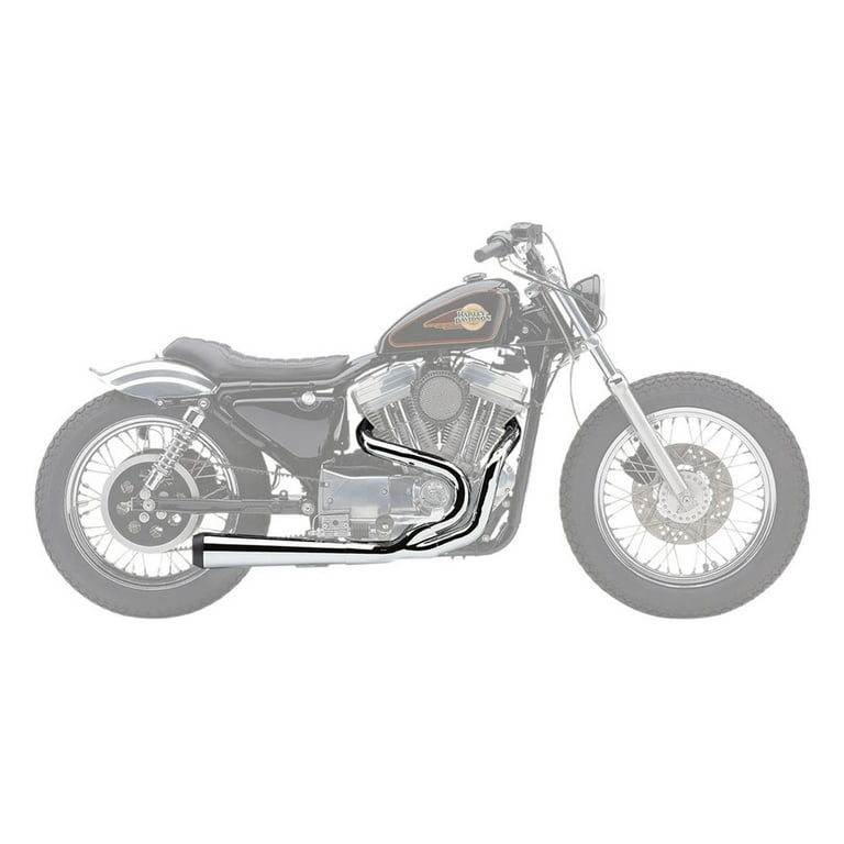 COBRA El Diablo 2-into-1 exhaust. 焦げ臭く Chrome | 568774
