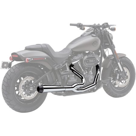 Cobra El Diablo 4" Chrome 2-into-1 Exhaust System (6474)