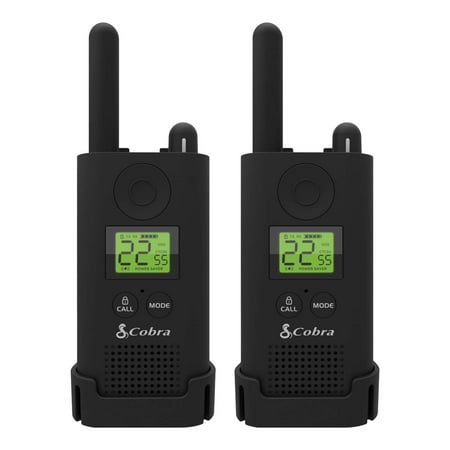 Cobra - Pro Business, 22-Channels 2-Way Radios (Pair) - Black