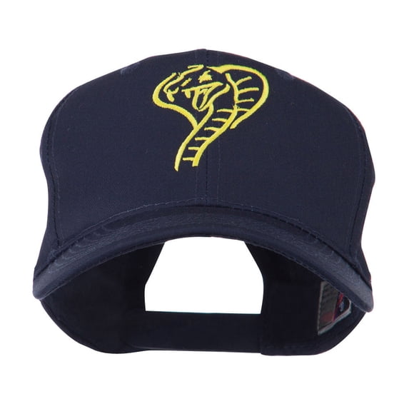 Cobra Embroidered Cap - Navy OSFM