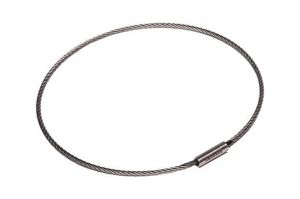 Cobra Flexible Serialized Cable Tamperproof Key Ring 4"