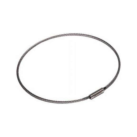 Cobra Flexible Serialized Cable Tamperproof Key Ring 4"